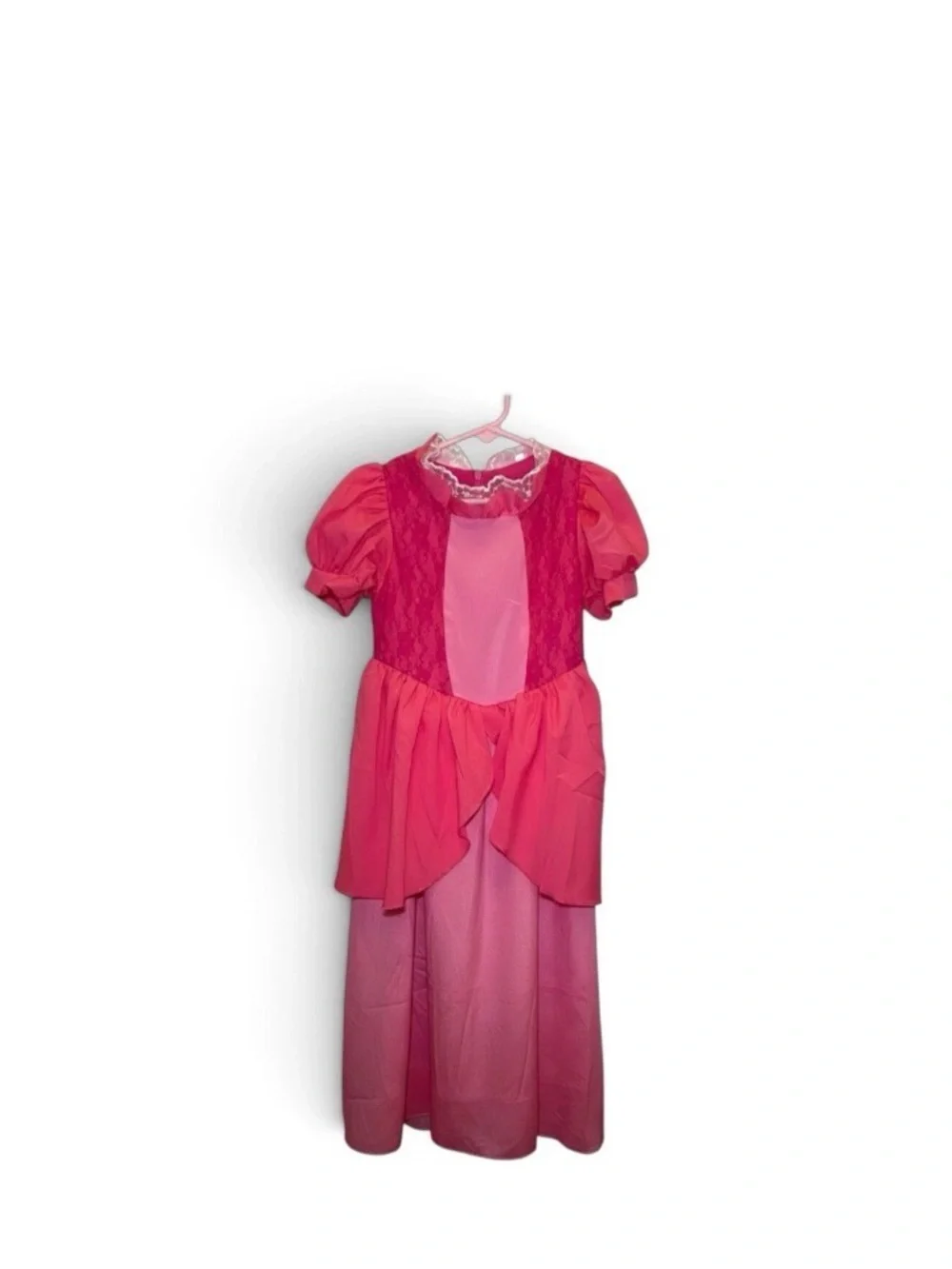 BOMLY Princess Peach Costume Dress Set 7-8 Halloween Cosplay Accessories NWT⁠